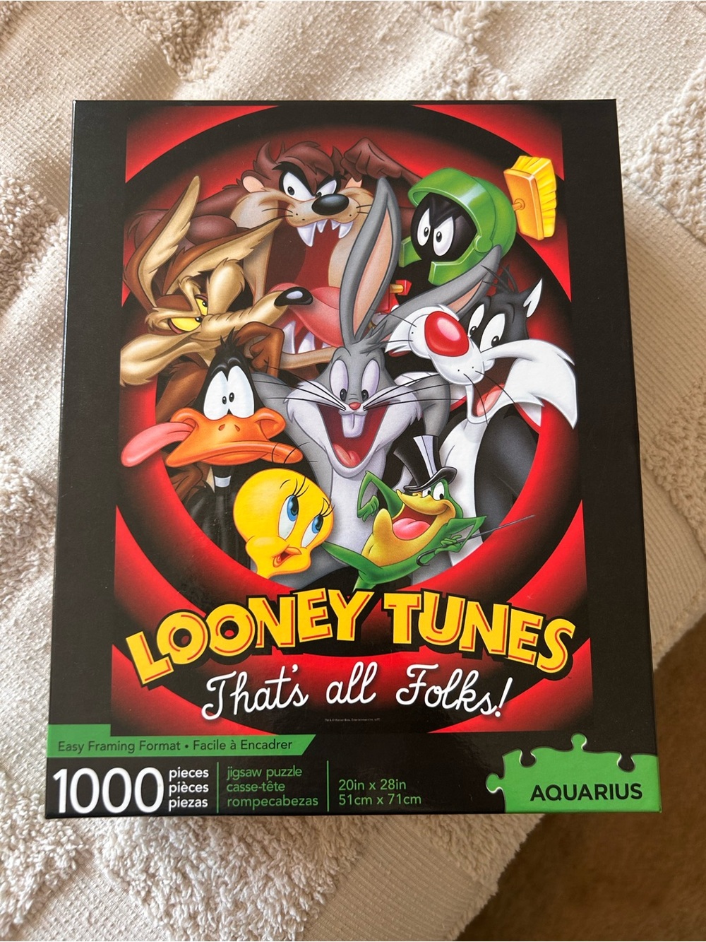 Looney Tunes "That's All Folks!" 1000-Piece Jigsaw Puzzle